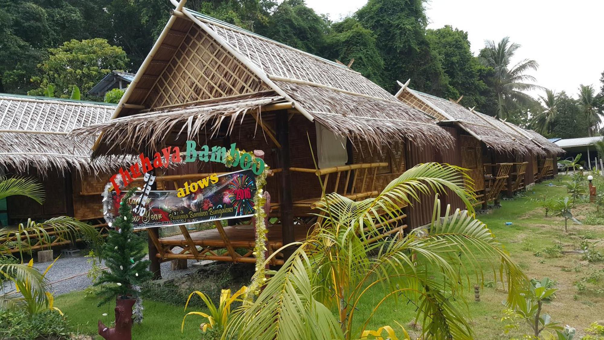 Phuhaya Bamboo Bungalows Koh Lanta Exterior photo
